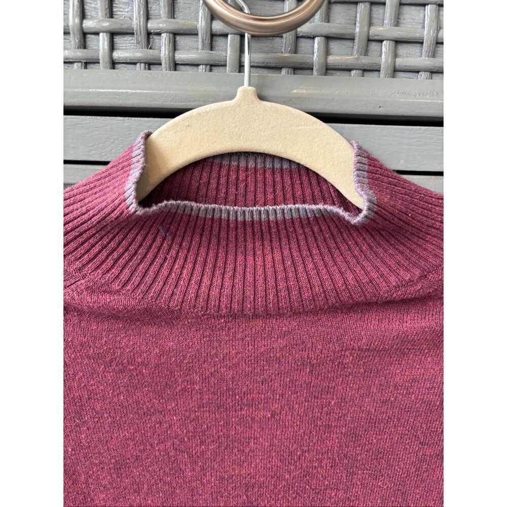 SMARTWOOL Edgewood Mock Neck Sweater, Lrg, $135 F24 - Picture 5 of 9